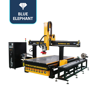 Multi-functional 4 Axis CNC Wood Router with Tool Changer for Sale in Spain, CA