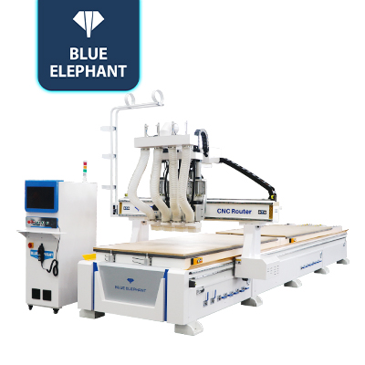 Pneumatic Multi Spindles CNC Router in Jinan with Affordable Price for Sale to Humburger, UK